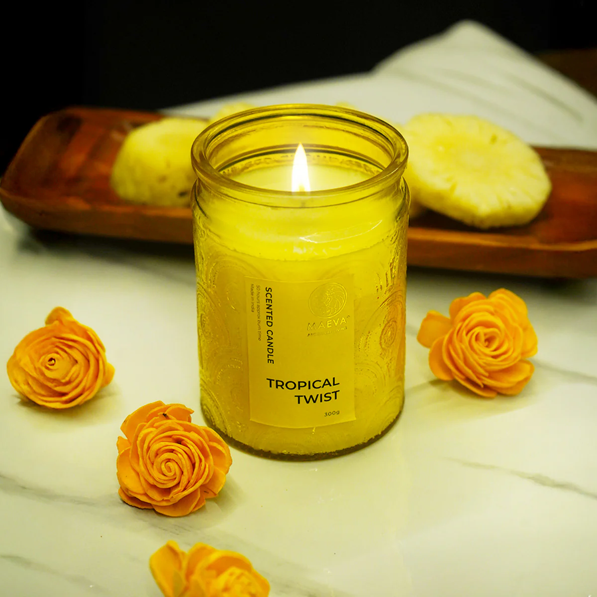 Tropical Twist Scented Candle - Image 2