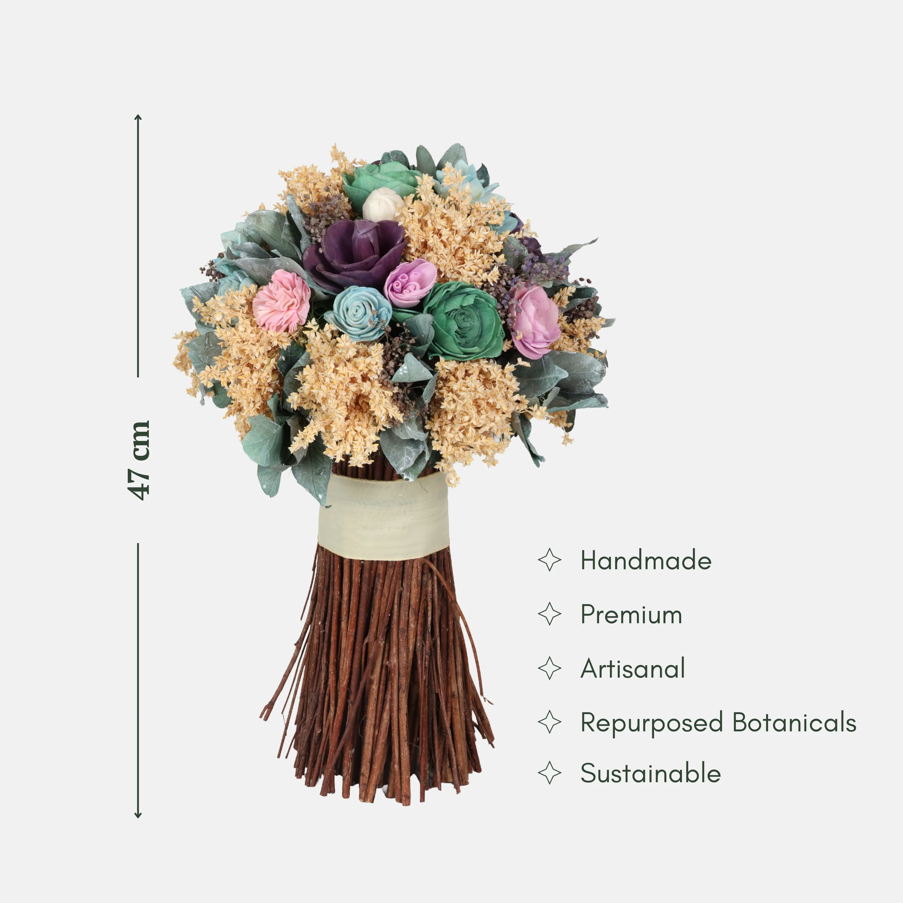 Twilight Garden Dried Botanical Bouquet - Image 2