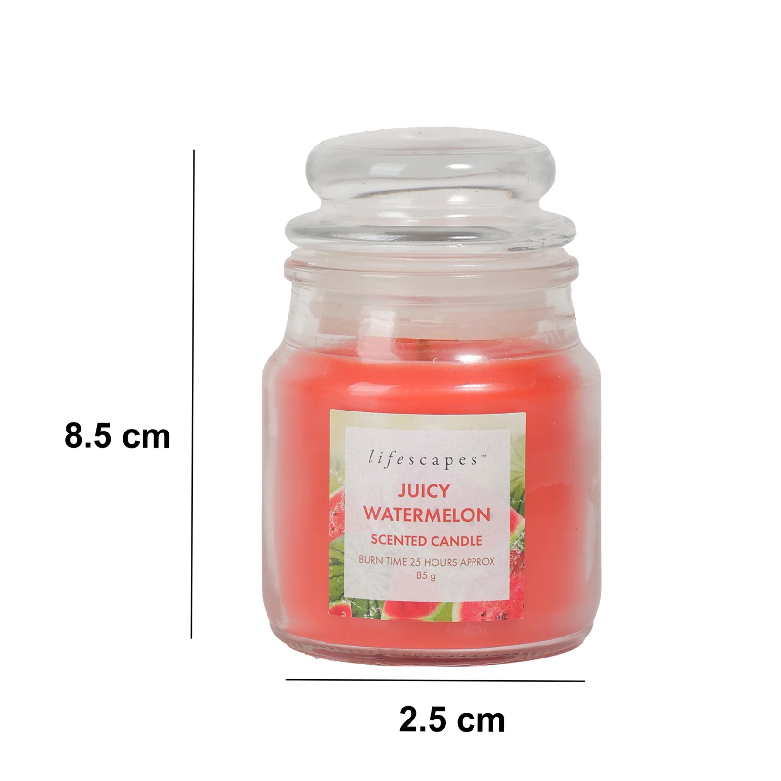 Watermelon Mini Jar Candle - Image 4