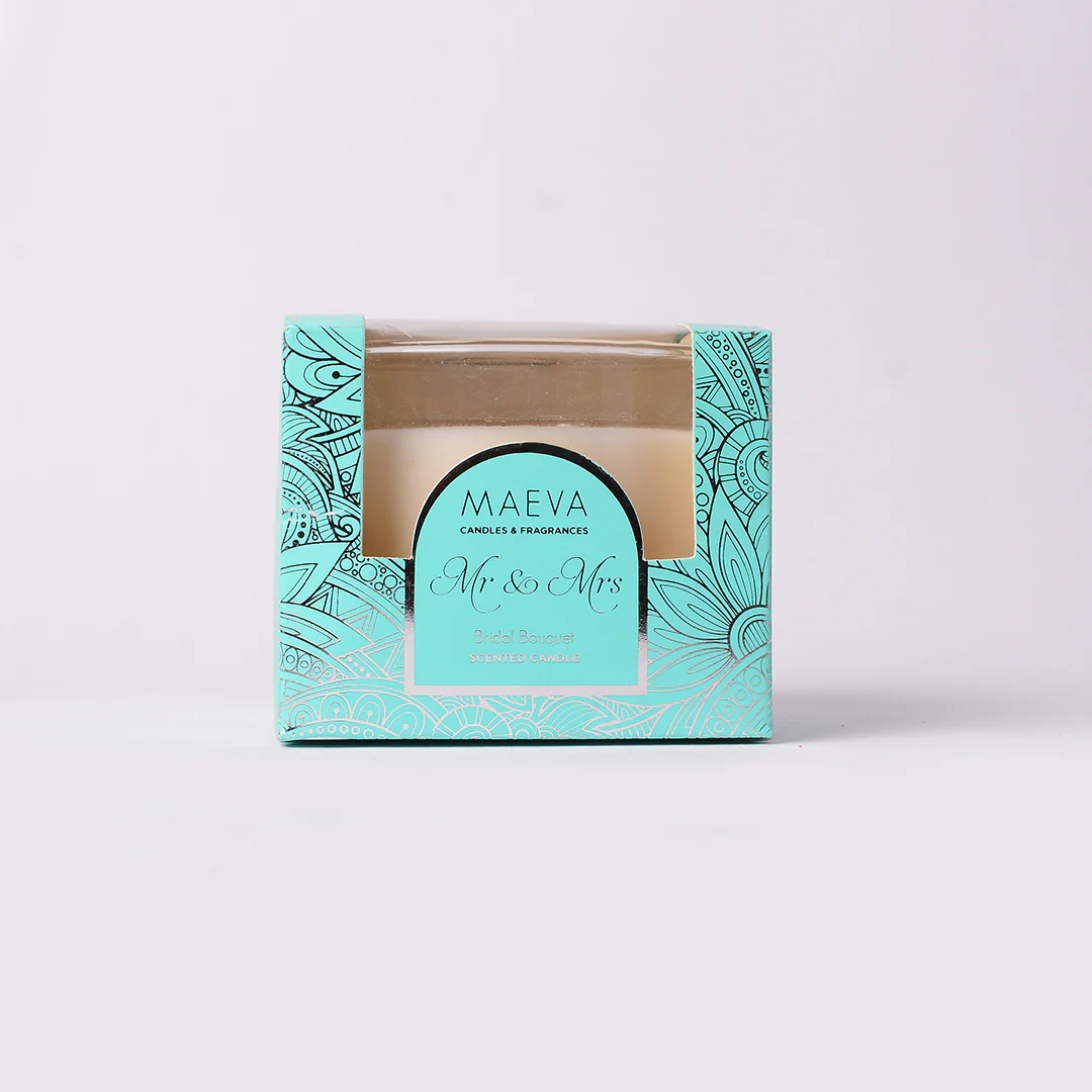 Wedding 3 Wick Glass Scented Candle - Image 3