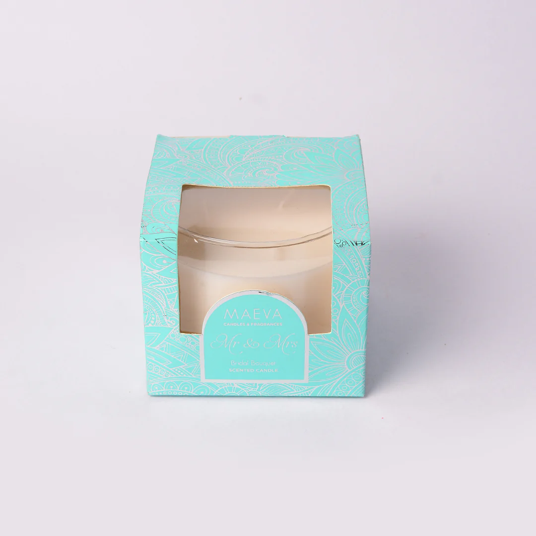 Wedding 3 Wick Glass Scented Candle - Image 4