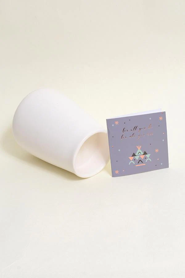 White Tuberose Scented Ceramic Jar Candle - Image 8