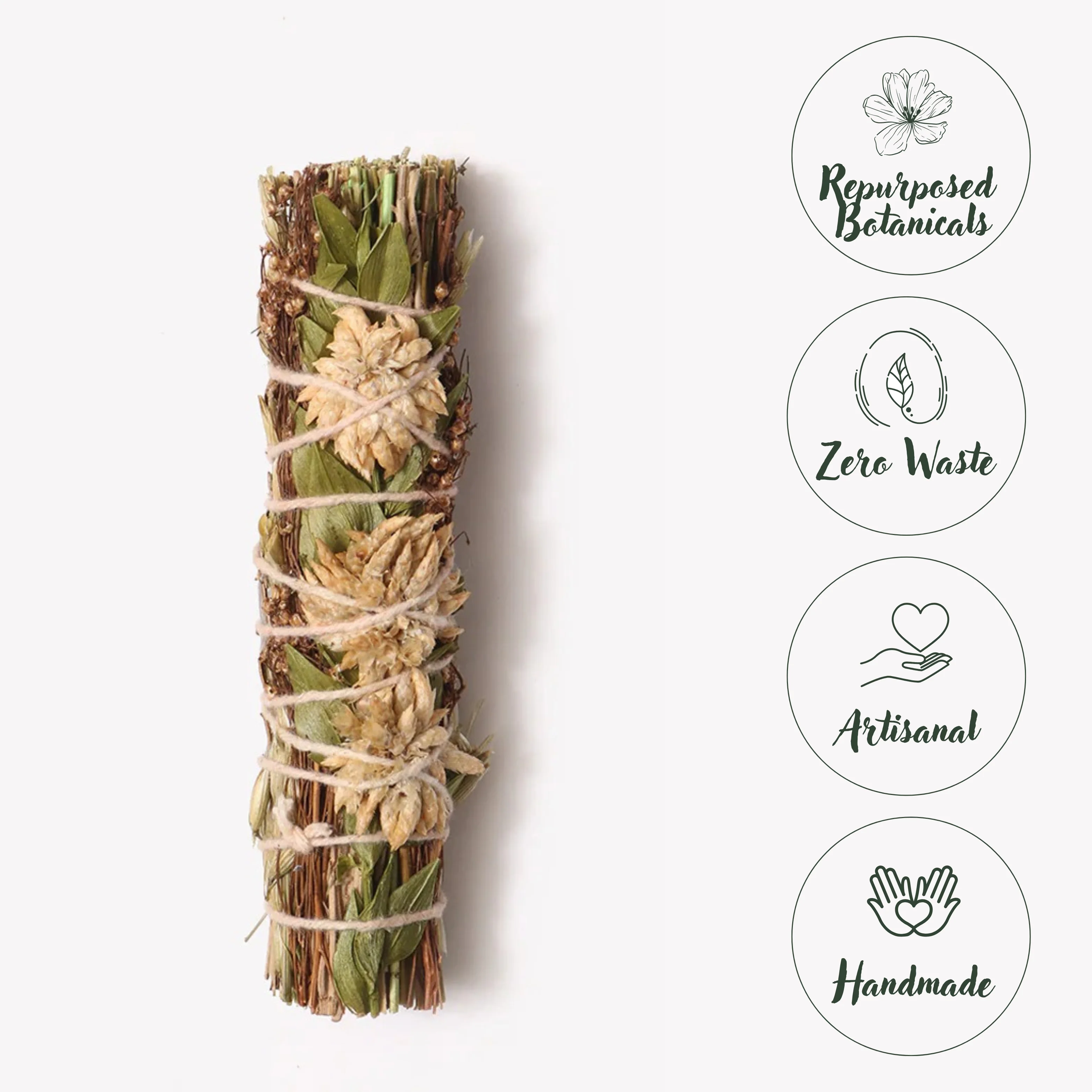 White Tuberose Smudge Bundle - Image 3