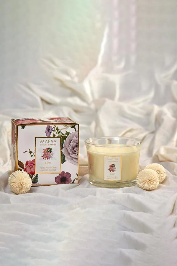 Zodiac Flared Glass Candle - Image 3