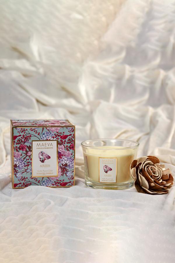 Zodiac Flared Glass Candle - Image 4