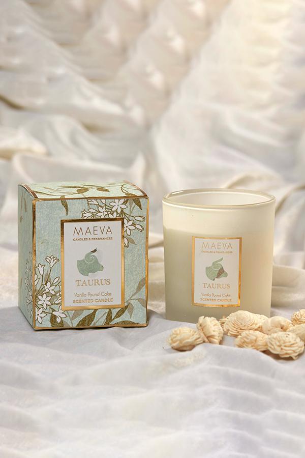 Zodiac Frosted Glass Candle - Image 4